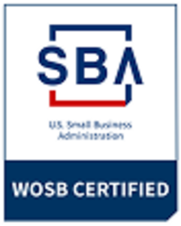 SBA WOSB Certified badge
